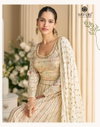 Parampara By Sayuri Georgette Embroidery Gown With Dupatta Suppliers In India